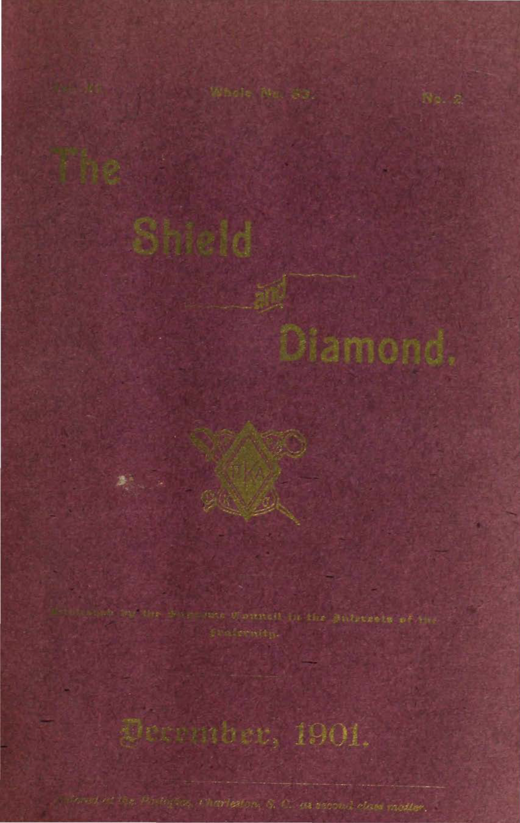 Shield and Diamond, Vol. 11, No. 2, December 1901
